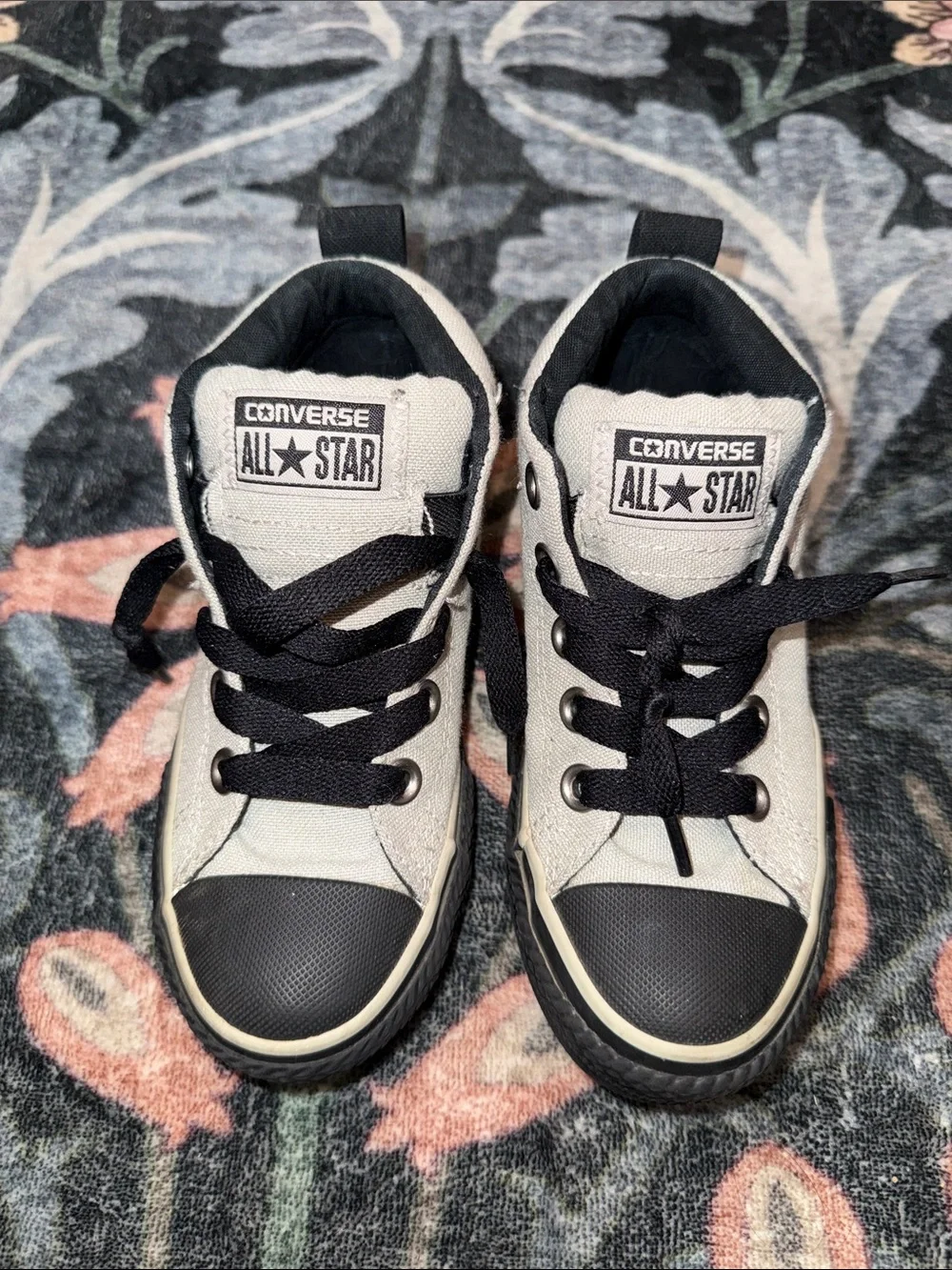 Converse Kids Sneakers White and Black Low-Top